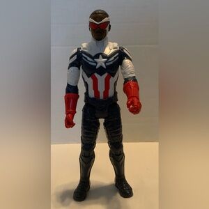 Captain America 12" Figure Titan Hero Series Falcon/Winter Soldier Sam Wilson